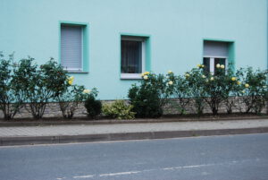 Haussockel mit Wandverblender Marmaris