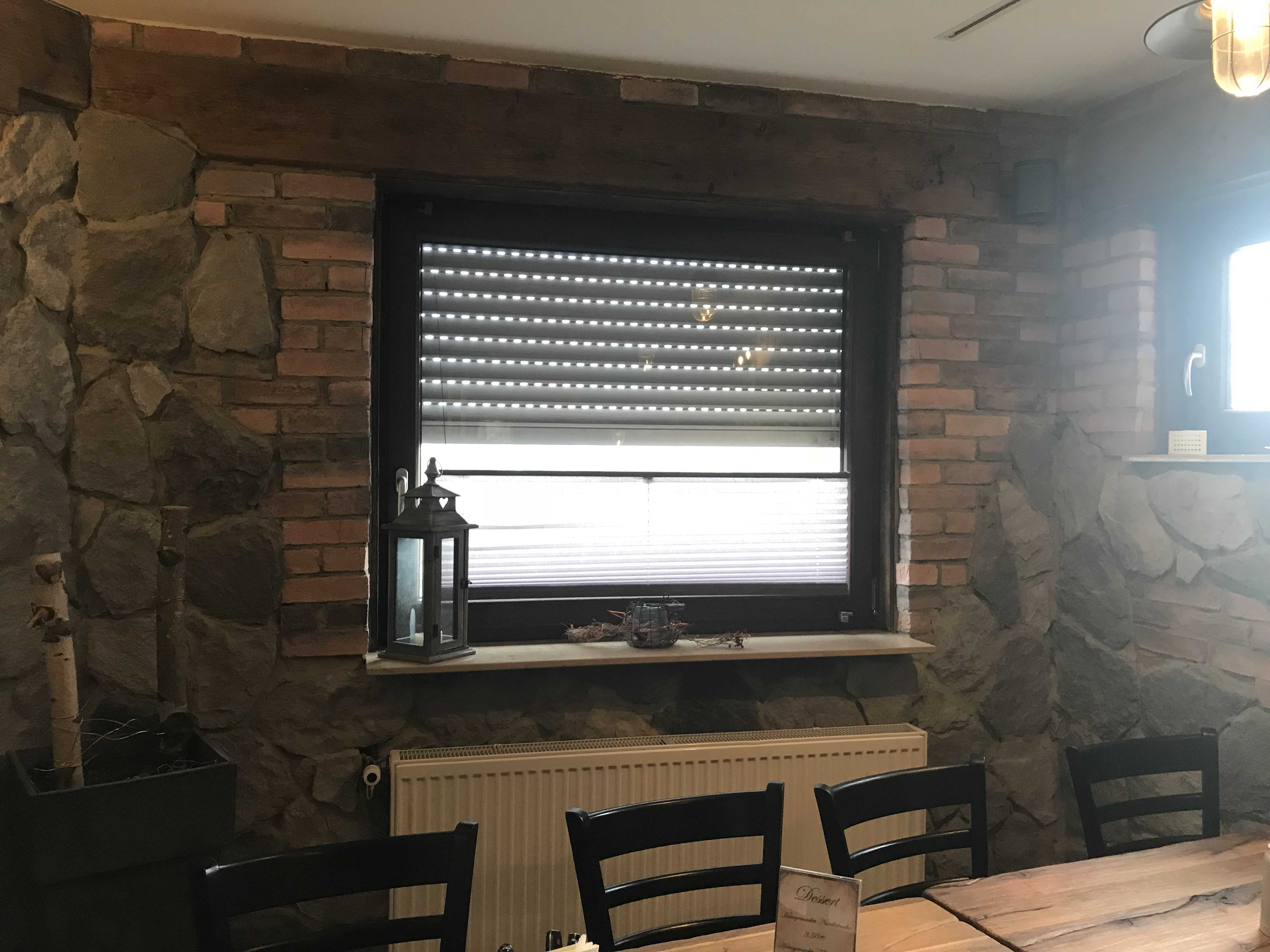 Field Stone gray und Masterbrick Wandverblender Bauernstube Wölfersheim