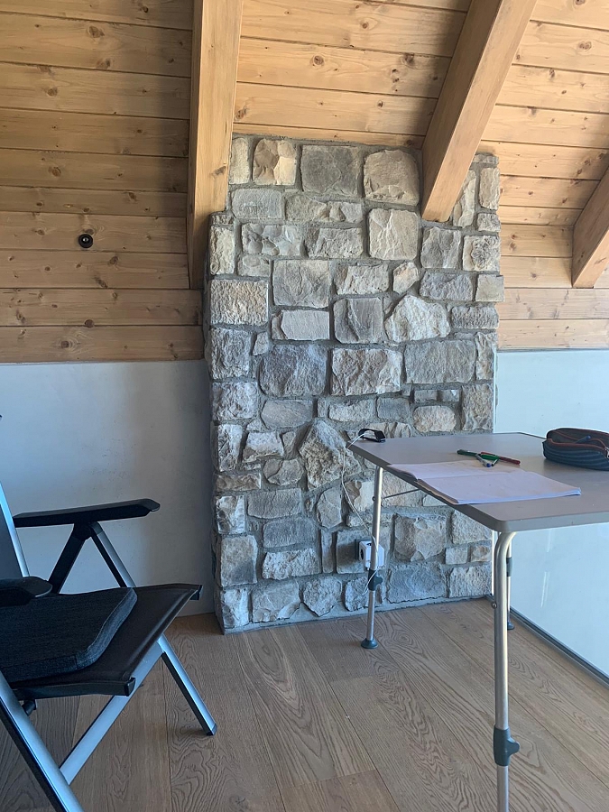 Mix Davos von Wild Ston Steinverblender als Innendekoration