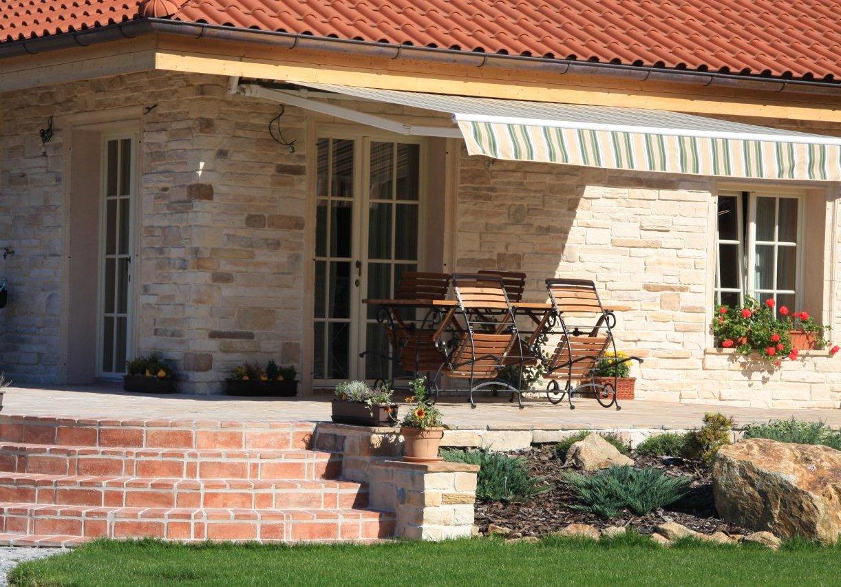 Mix Rustico - 061-crema mit Terrasse