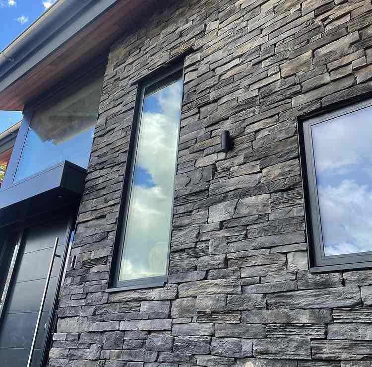 Verblender Brocken Rock Ventura Hausfassade Modernhome